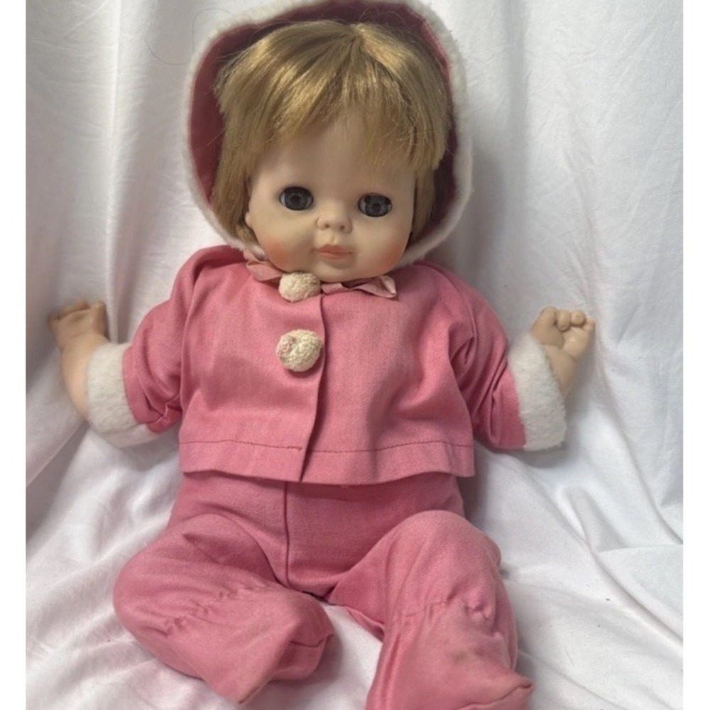 Vintage 1964 Baby Dear One Doll 18" Eloise Wilkin Stamp Original Vogue Outfit
